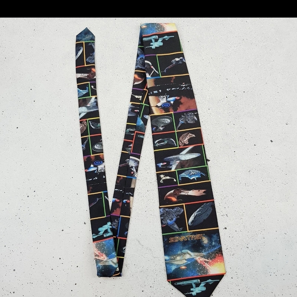 Ralph Marlin Black Abstract Tie